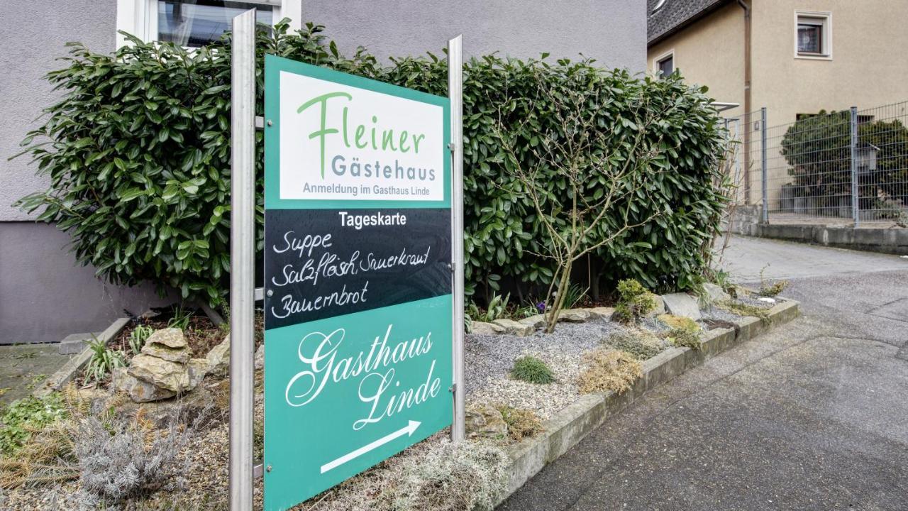 Fleiner Gaestehaus Exterior foto